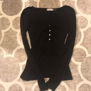 Black guess jeans shirt